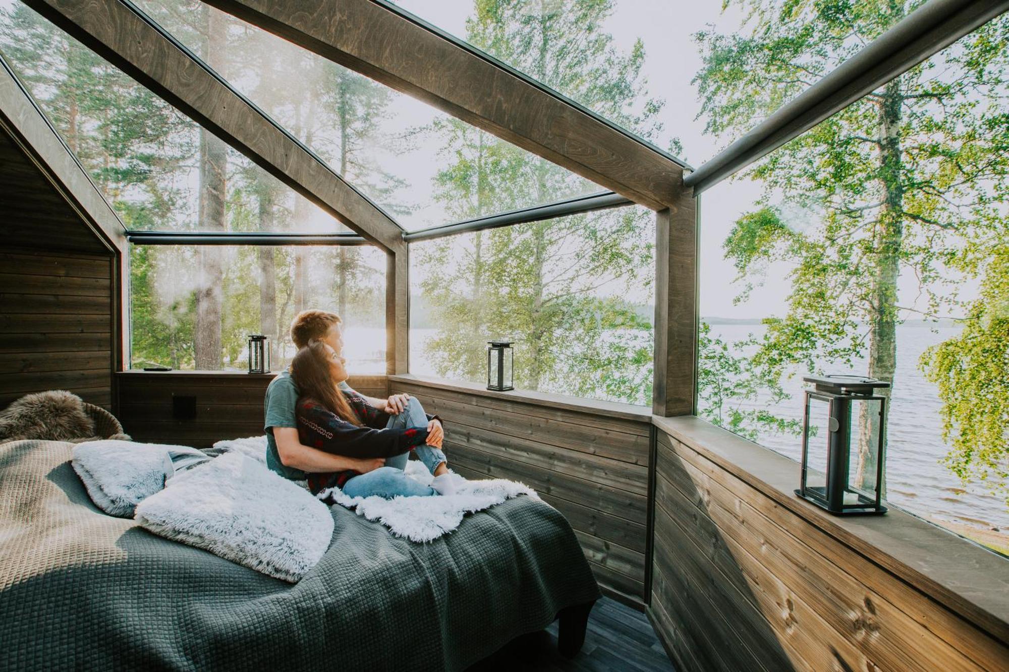 Revontuli Resort Glass Igloos Hankasalmi Zewnętrze zdjęcie